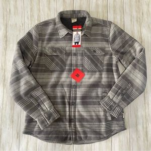 Voyage Fleece Men Jacket Gray Medium